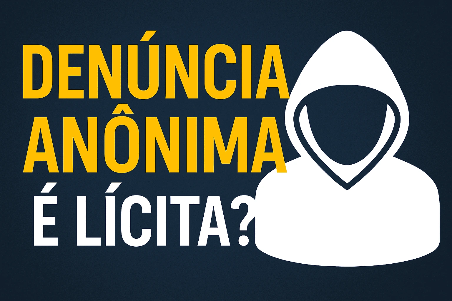 Denúncia Anônima: Pode Gerar Prisão ou Busca em Sua Casa? Denúncia Anônima: Pode Gerar Prisão ou Busca em Sua Casa?