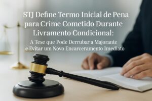 STJ redefine o termo inicial da pena em crimes cometidos durante o livramento condicional